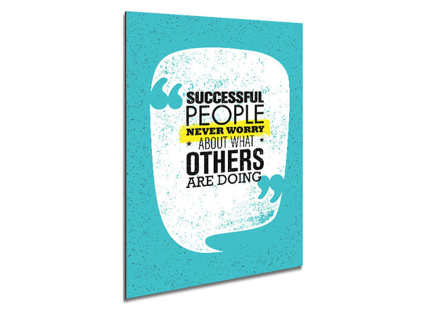Successful People Metal Print