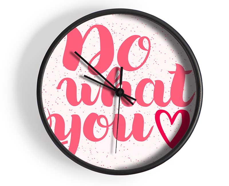 Do What You Love 2 Clock - Wallart-Direct UK