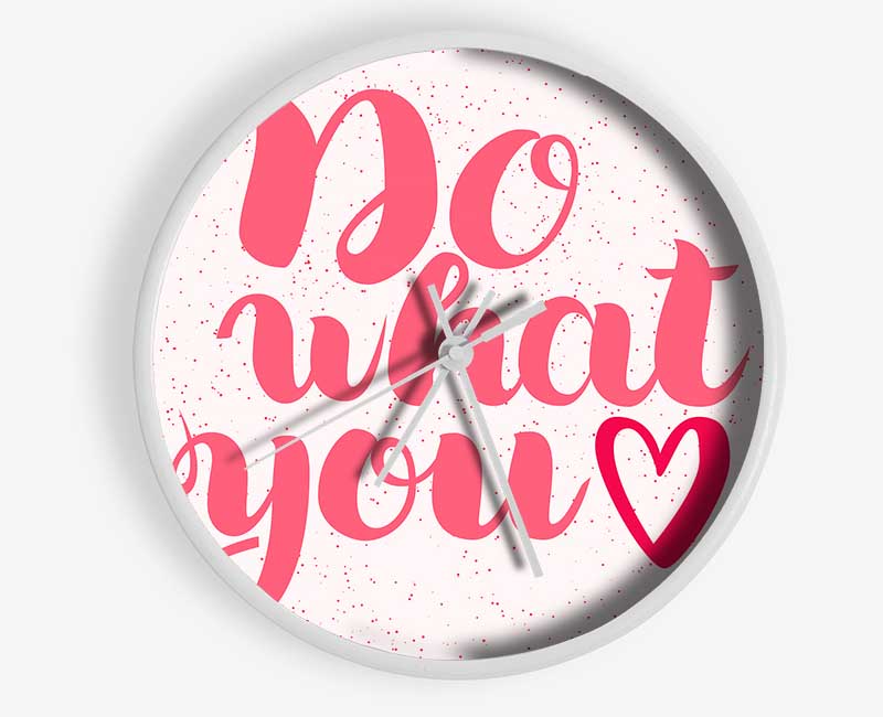 Do What You Love 2 Clock - Wallart-Direct UK