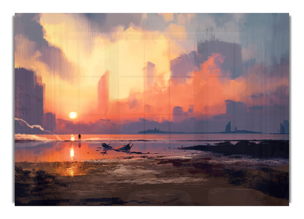 Sonnenuntergang Ocean City