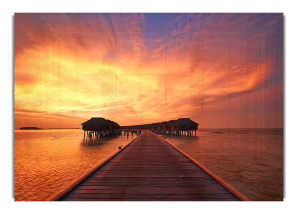 Flitterwochen-Retreat am Meer