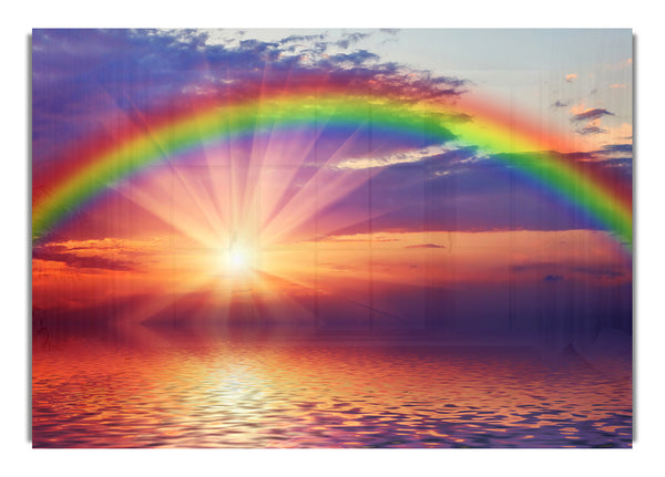 Regenbogen-Sonnenbrand