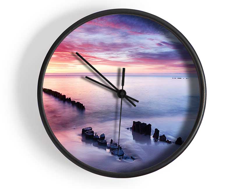 Tranquil Skies Clock - Wallart-Direct UK