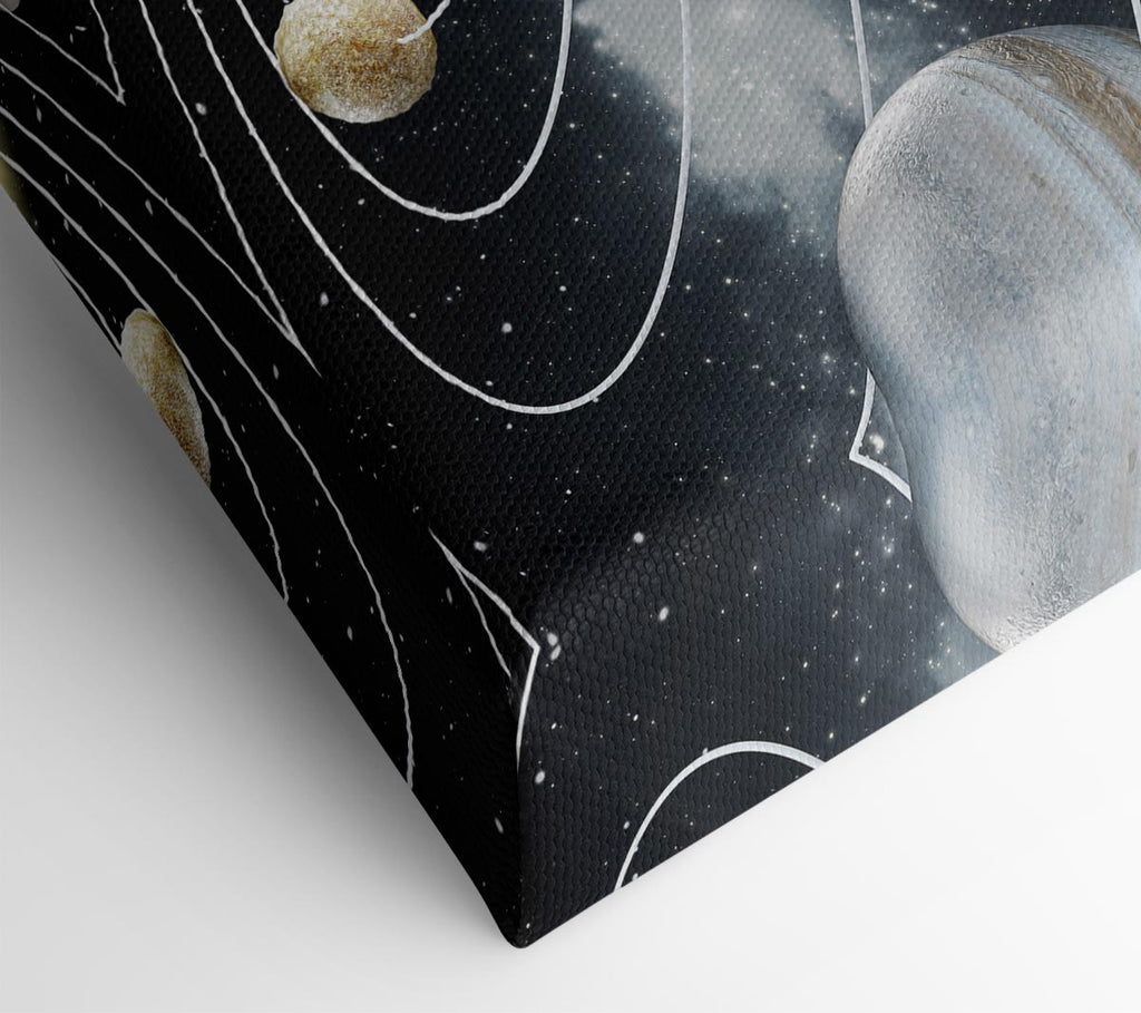 Picture of As The Planets Revolve Around The Sun Canvas Print Wall Art