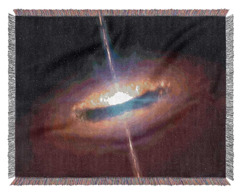 Star Explosion Woven Blanket