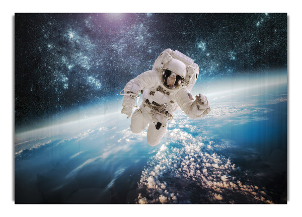 Astronaut im Weltraum