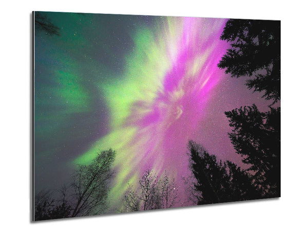 Northern Light Skies 2 Metal Print