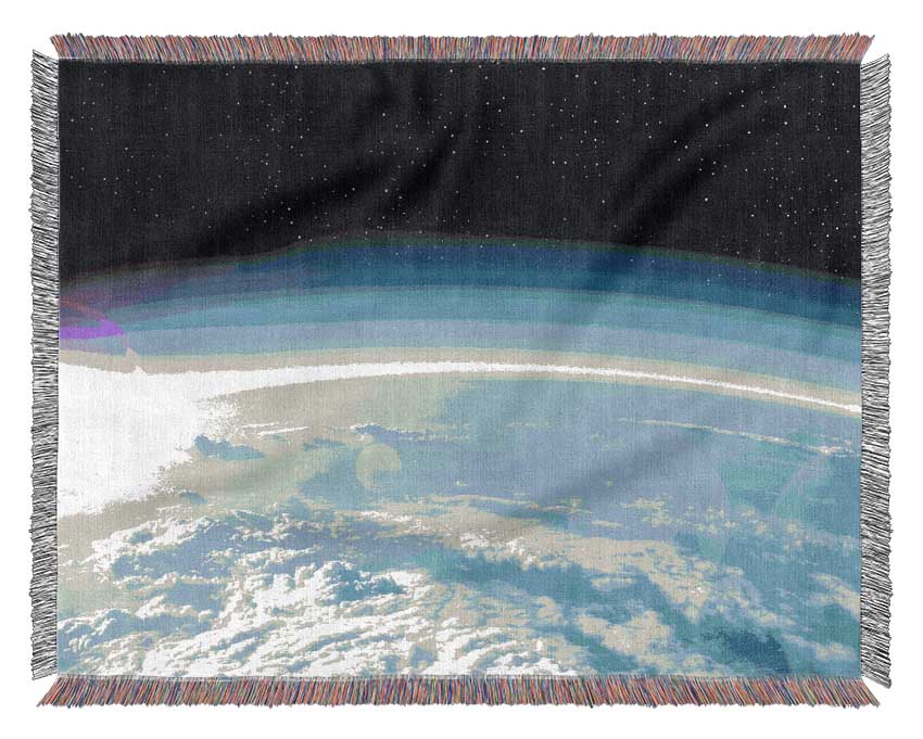The Earths Energy Field Woven Blanket