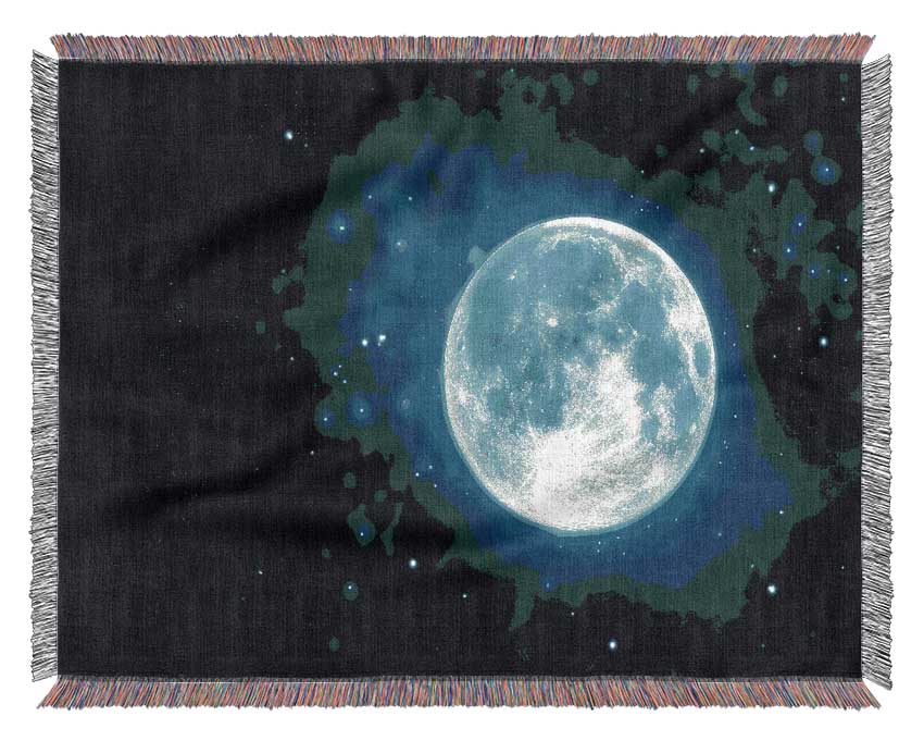 Blue Moon Woven Blanket