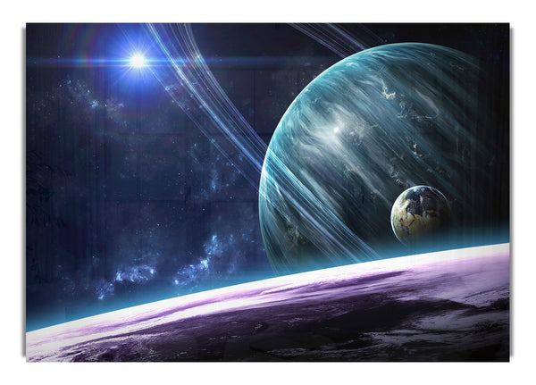 Atemberaubende Planeten im Sonnensystem
