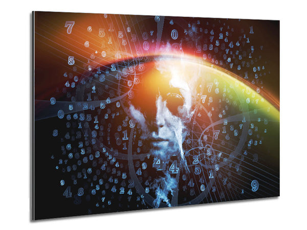 Fibonacci Metal Print