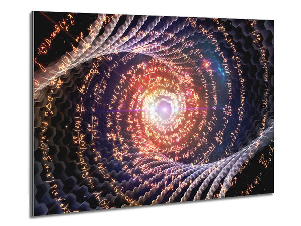 Fibonacci Sequence Metal Print
