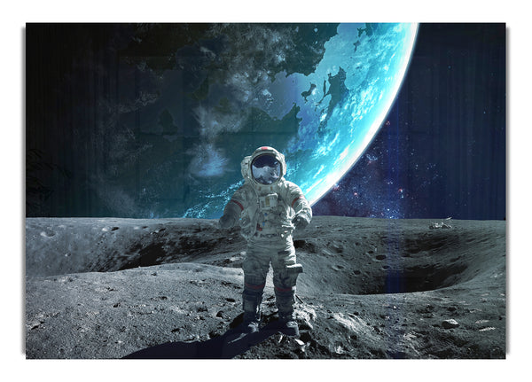 Astronaut auf dem Mond