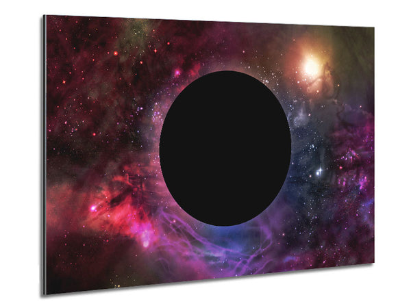 Galaxy Eclipse Metal Print