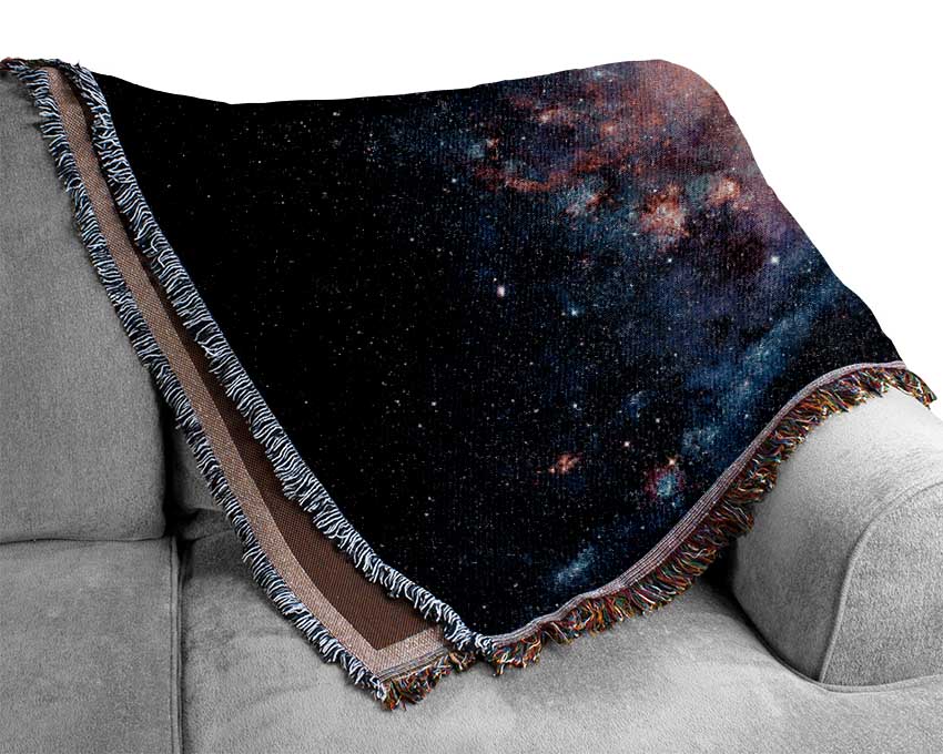 Stunning Star Swirl Woven Blanket