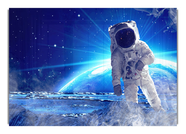 Astronaut oben