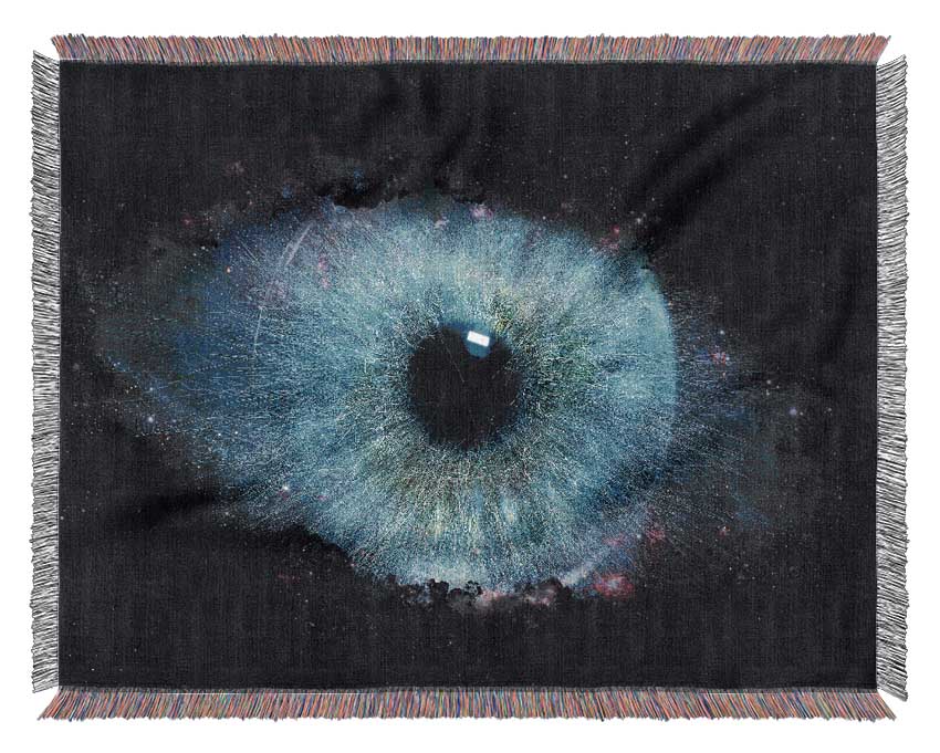 The Eye Of God Woven Blanket