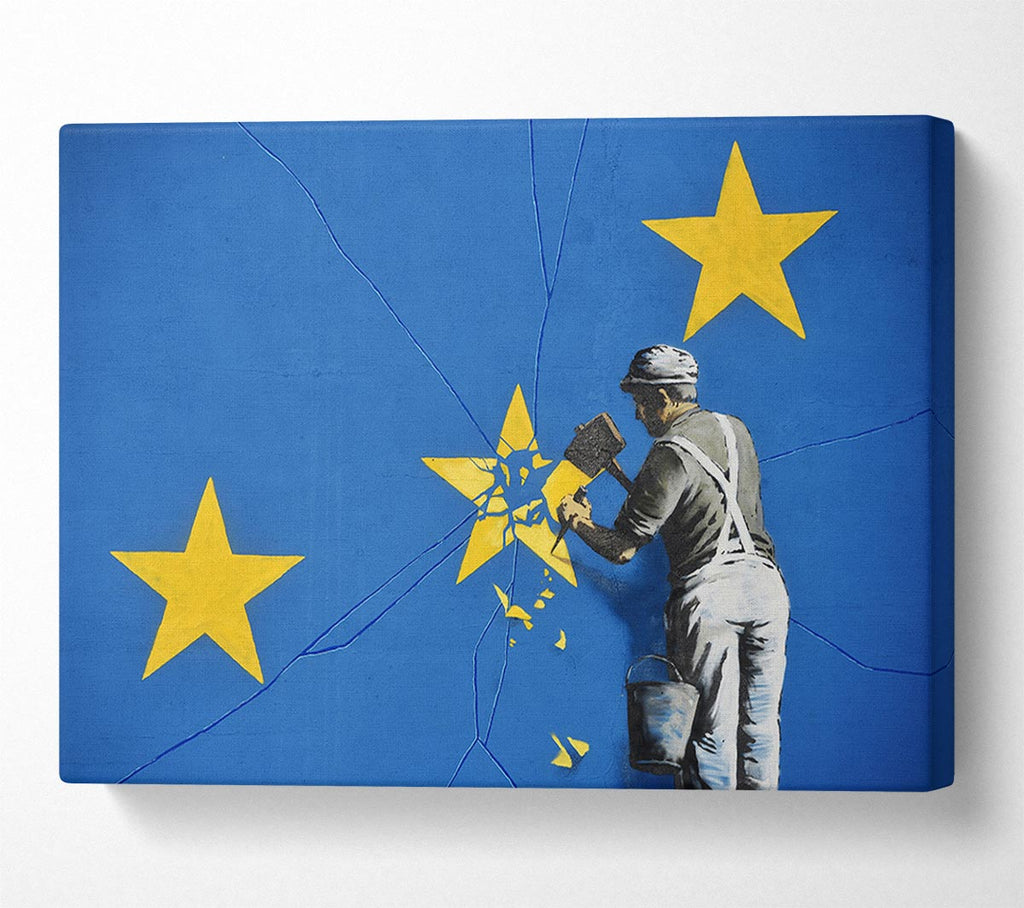 Picture of Euro Star Canvas Print Wall Art