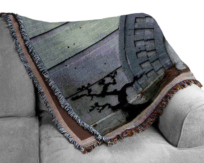 Geisha Bridge Woven Blanket