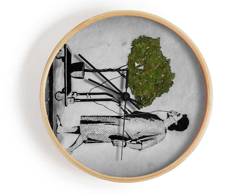 Oxygen tree Clock - Wallart-Direct UK