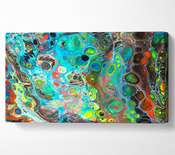 Neon Splash Ölfarben