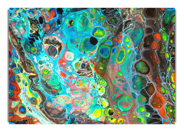 Neon Splash oil paints