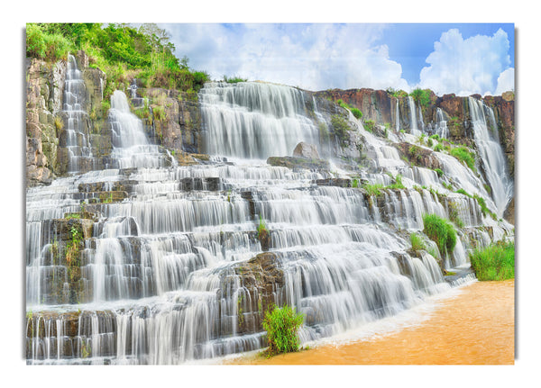 Wasserfall Wahnsinn Fluss