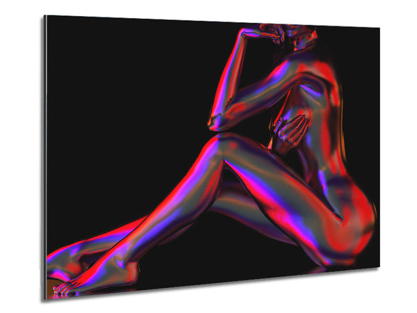 Neon nackter Körper