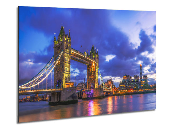 London Bridge bei Nacht