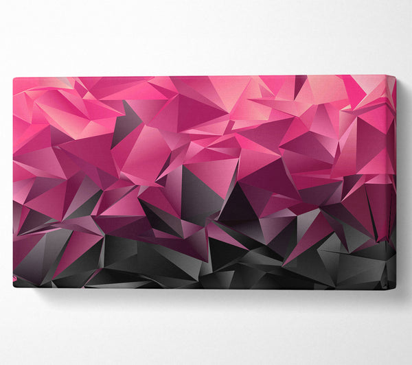 Rosa und graue Diagonalen