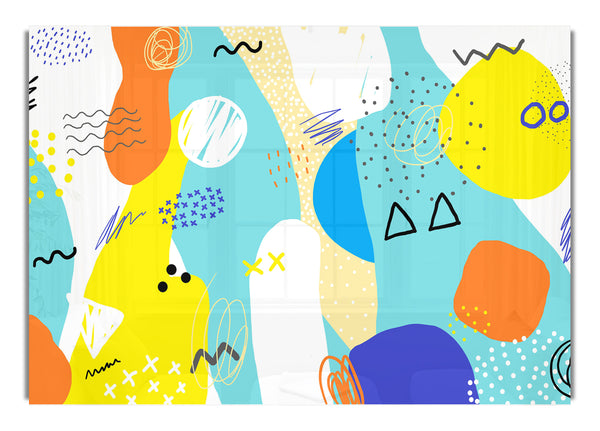 Moderne zeitgenössische Illustration