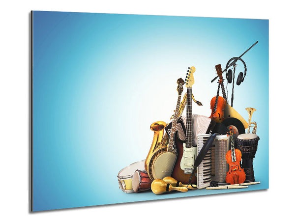 Musikinstrumente-Band