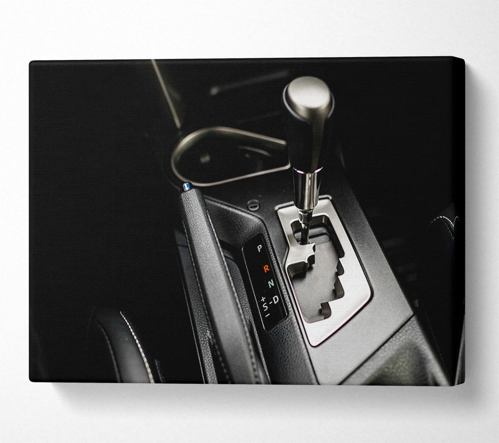 Picture of Car Automatic selector Canvas Print Wall Art