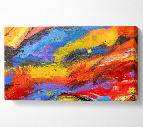 Oil painting Colour Splash