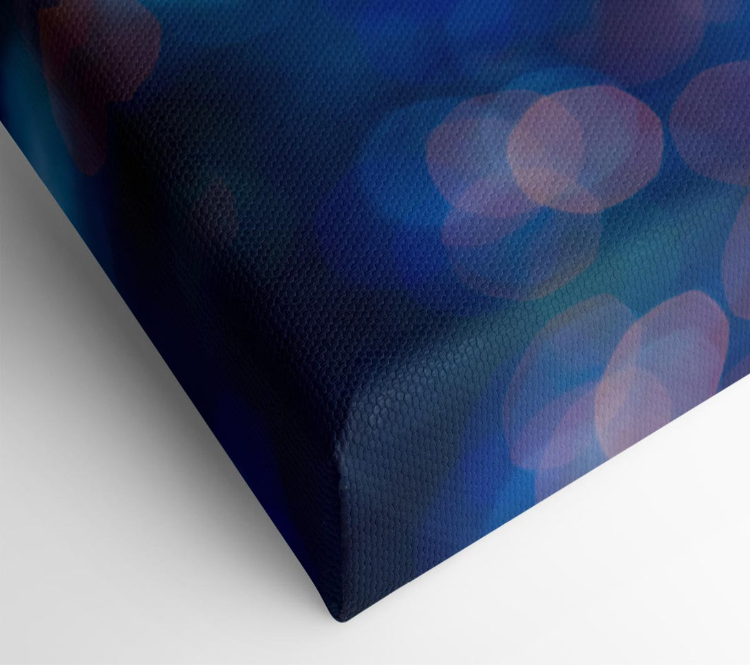  A Canvas Print of Spores of light from a lilly Canvas Wall Art