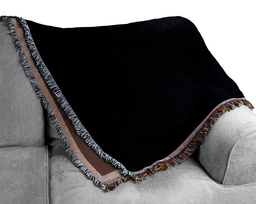 Painted Lady Pointing.jpg Woven Blanket