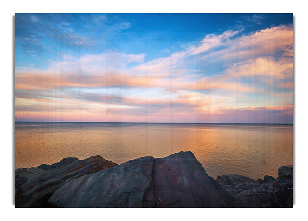 Malerische Aussicht auf das Meer