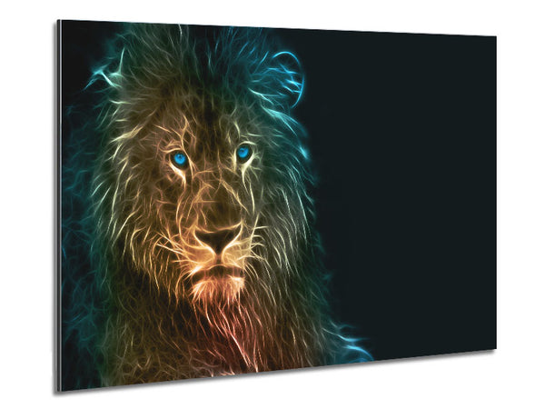 Light infused lion
