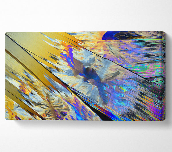 Neon Burnt Fractured Farben