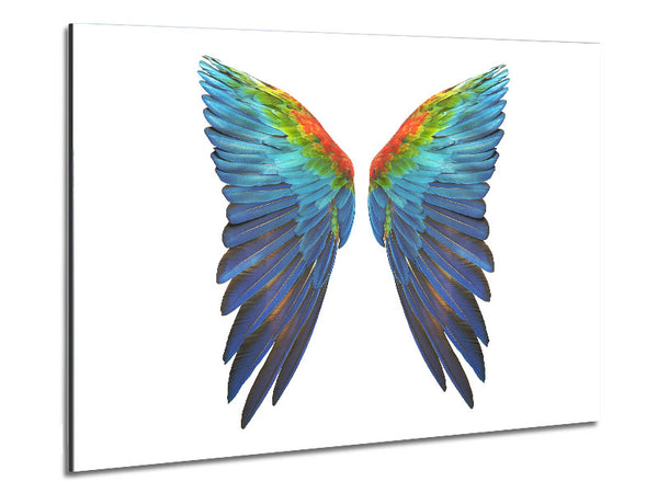 Parrot Vibrant wings Metal Print