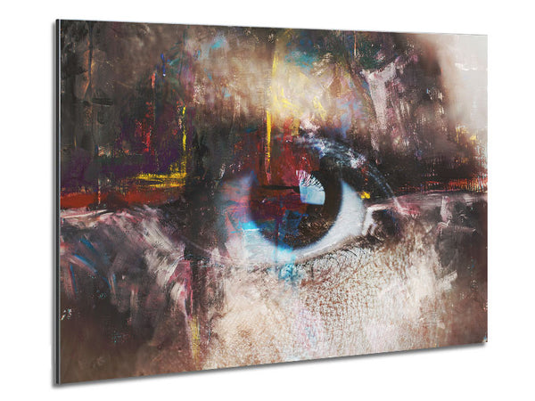 Abstract Painting and eye