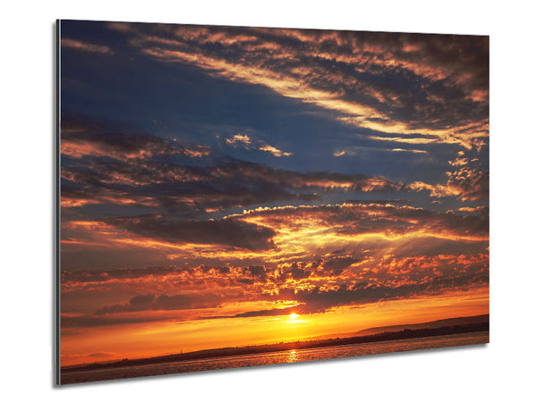 open up the skies Metal Print