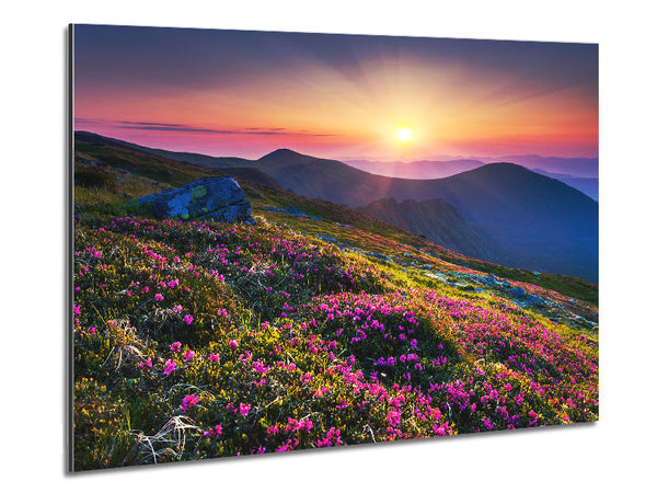 Mountain views of beauty Metal Print