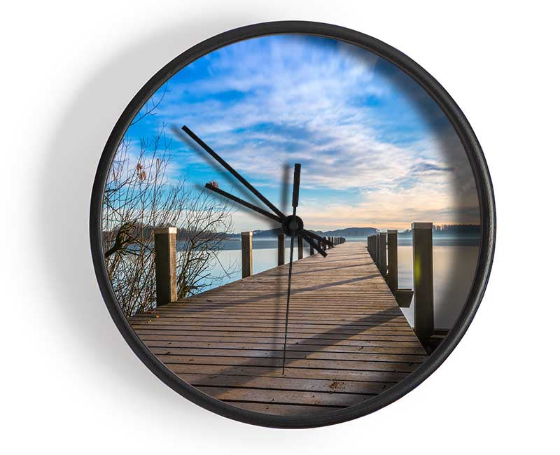 the bridge to freedom Clock - Wallart-Direct UK