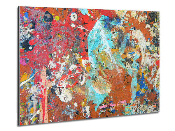 Rough paint Metal Print