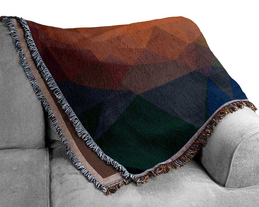 Triangle shapes warmth Woven Blanket