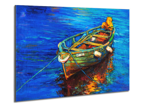 Fischerboot-Illustration