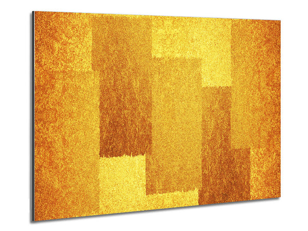 Rollers of yellow paint Metal Print