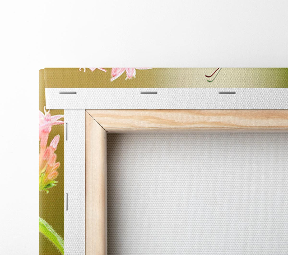  A Canvas Print of Butterfly feeding time Canvas Print