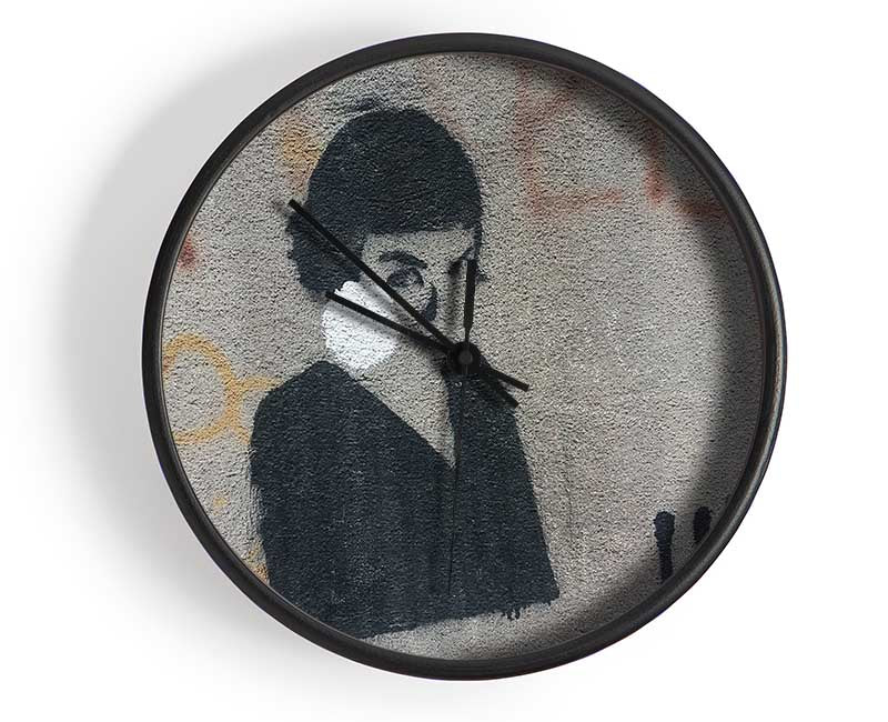 Graffiti idol Clock - Wallart-Direct UK